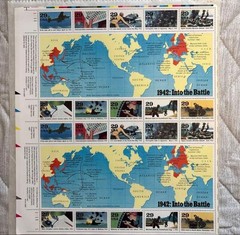 Commemorative stamp sheet set: History, Sports
