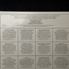 Scott #3000 – COMIC BOOK CLASSICIS 1995 – Full Sheet of 20 Stamps, Mint NH
