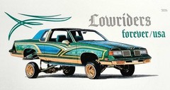 Lowriders Old School USPS(2026) First-Class Forever Stamps – Booklet of 15
