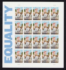 US 2013 SC 4804 Forever Equality, 1963 March on Washington – Sheet of 20 MNH