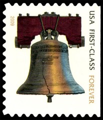 LIBERTY BELL (#4127i) FOREVER Stamps 2009 – Booklet 20 US Stamps (MNH)