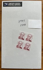 2935 Henry Luce – Block of 4 – MNH – Free Shipping – Issued 1998
