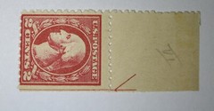 George Washington two cent stamp Scott number 528A NH carmine IV