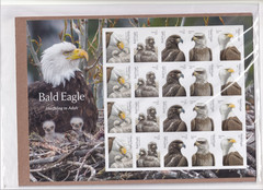 USPS Bald Eagle Sheet of 20 Forever Stamps – Sealed
