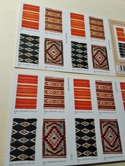 Two Booklets Of 20 Each RIO GRANDE BLANKETS 37¢ US Postage Stamps Sc 3926-3929