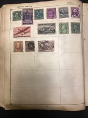 73 US Stamps Air Mail UN 1892 1863 Black Jack Iwo Jima Victory 13th Amendment