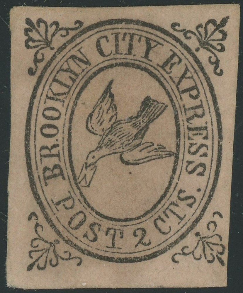 US Stamp Scott #28L7 Brooklyn City Express Post PF-560456