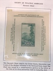Scott # 797 1937 S.P.A. Convention Issue 10 Cent U.S. Postage Stamp