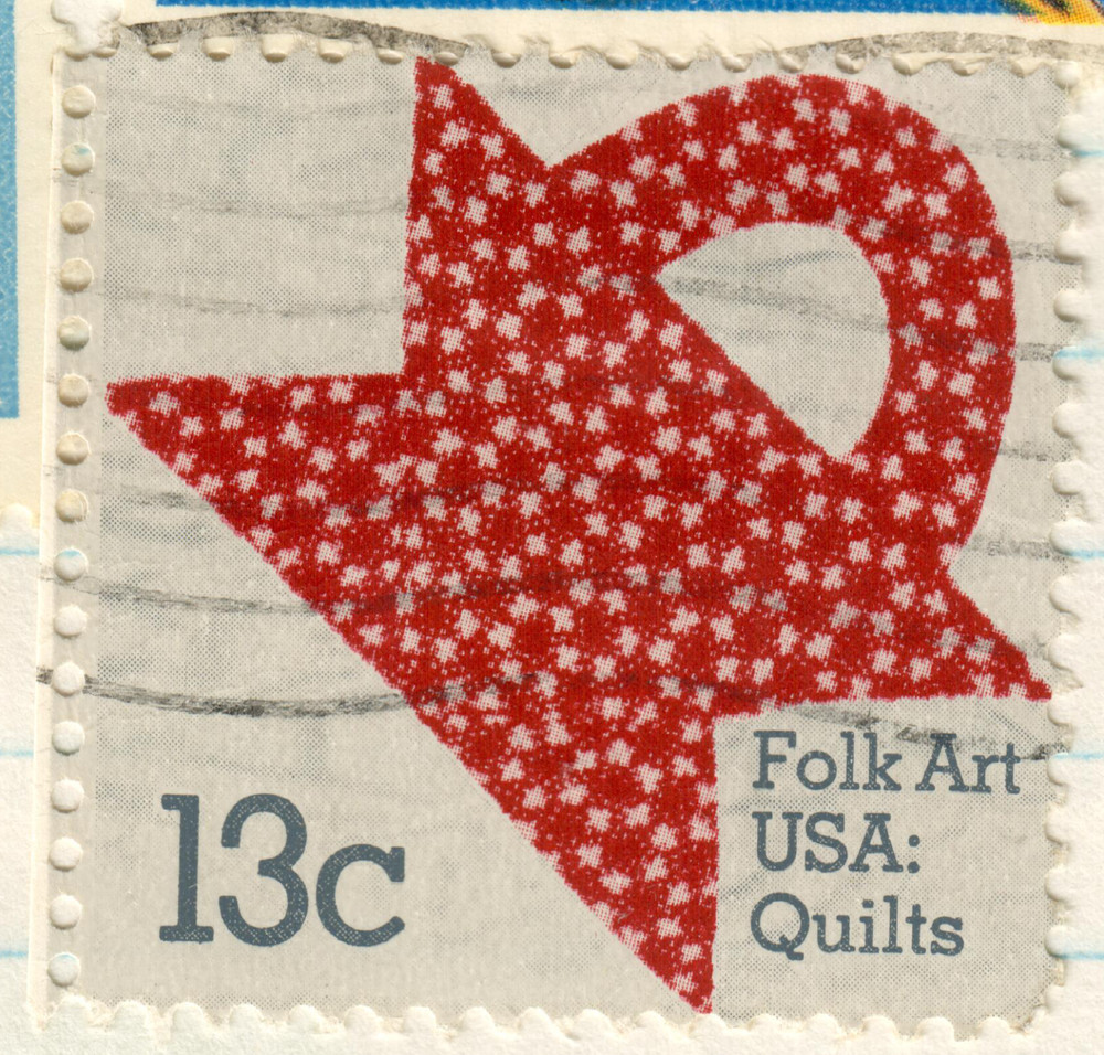 USA – 1978 American Folk Art – Quilts