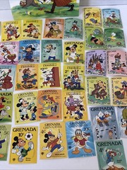 Disney Stamp UNUSED Bundle Grenada Dominica Redona