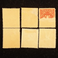 1917 1+2c Postage Due Stamps, 4x J61, 2x J62, Hinged – Free Shipping USA
