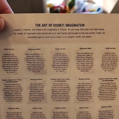 2008 US 42c POSTAGE STAMPS #4342-4345 ART OF DISNEY IMAGINATION MNH SHEET OF 20