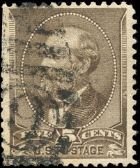 USA Stamp Scott #205 Used F-VF