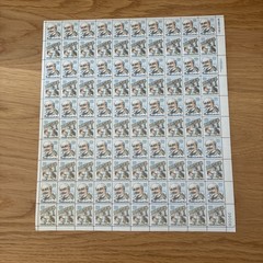 US Postage stamp sheet Octave Chanute Aviation Pioneer 21 cent Air Mail MNH OG