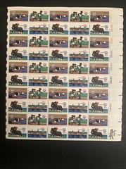 US SCOTT 1791 – 1794 PANE OF 50 1980 OLYMPIC STAMPS 15 CENT FACE MNH