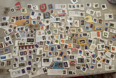 Lot of VINTAGE 50+ Cent Stamps, Vintage U.S.