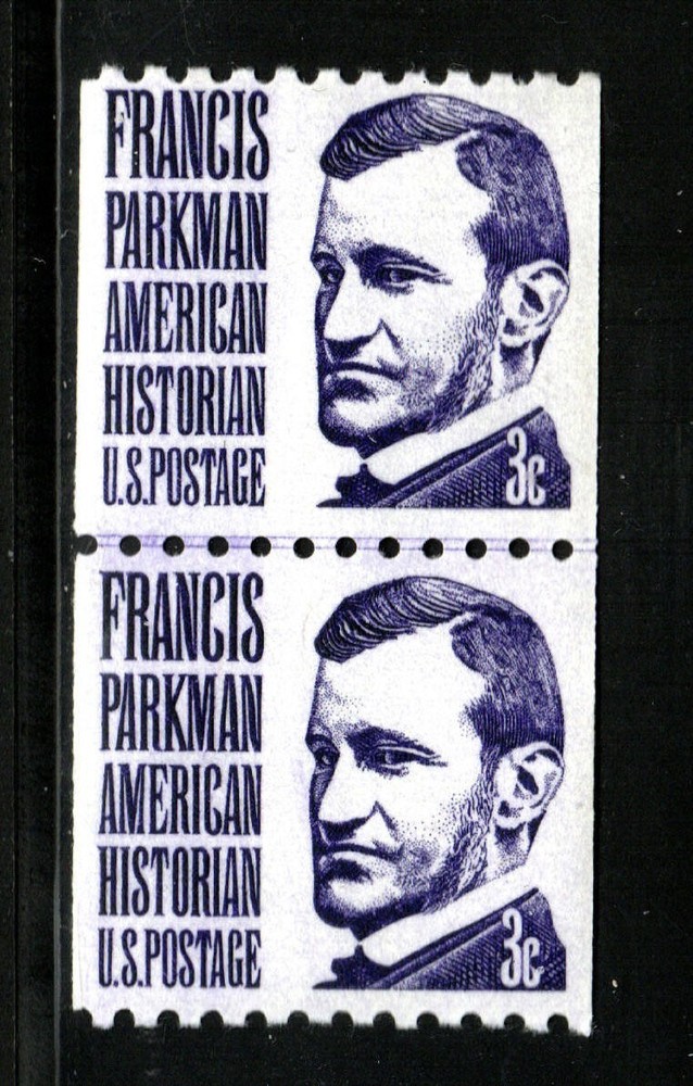 U.S. Stamps – 3¢ Francis Parkman – Coil Line Pair – MNH SC# 1297
