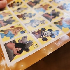 2008 US 42c POSTAGE STAMPS #4342-4345 ART OF DISNEY IMAGINATION MNH SHEET OF 20