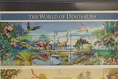 15 WORLD OF DINOSAURS 32 CENT FACE