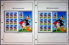 Daffy Duck Lot Of 2 Full Sheets Of 33¢ Stamps & Binder Sheets MNH Scott #3307