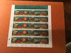 AQUARIUM FISH STAMPS
