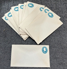 U541 Franklin Envelope Die 1 UPSS Size 9 Postal Stationery LOT (25) 1960