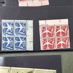 Lot of 44 Total Vintage Air Mail/ Military Postage Stamps United States