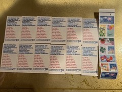 USPS USA STAMPS (13 Packets – 10 Twenty Two Cent US Postage Stamps)