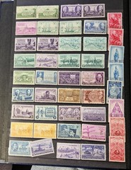 OLD UN-canceled MINT STATE STAMPS IN A SUPERSAFE ALBUM. ZOOM IN ON THE PICS