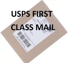 Upgrade to First-Class Mail with a tracking #