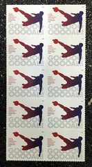2026USA Forever North American Soccer – Block of 10 From Sheet mint