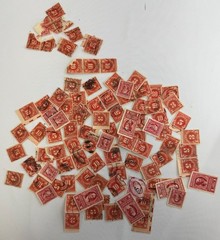Vintage US Postage Due and Documentary Revenue Stamp Collection 1917-1953