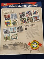 CELEBRATE THE CENTURY 1900-1990. Complete 10 Sheet Set US Stamps USA -unopened