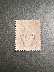 Great Britain, early stamp, 1864, Penny Red, 3c, Queen Victoria, good