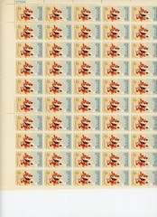 US SCOTT 1187 SHEET OF 50 ARTIST FREDERIC REMINGTON STAMPS 4 CENT FACE MNH