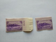 Lot of 2 TWO – 1937 US Scott #801 Unused Stamp 3 cent Puerto Rico FREE SHIPPING