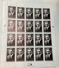 US Postage stamps Ernest E. Just Black Heritage 32c 20 stamps MNH