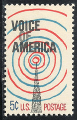 USA 1967 – VOICE OF AMERICA, 5¢ Stamp – U.S. MNH Vintage Stamp – Scott #1329 🤩