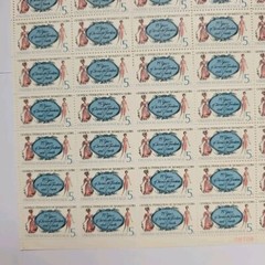 Stamp US Postage 5c 5 Cent Sheet OF 50 Stamps General Federation Of Women’s Club