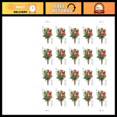 Forever Stamps Celebration Boutonniere – 2 Sheets, 40 Postage Stamps for Collect