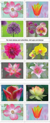 Garden Beauty Forever Postage Stamps Book of 20 Self-Stick 1 20
