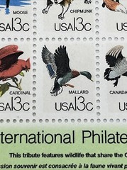 USPS Canadian International Philatelic Exhibition 13 Cent Stamps 25 Full Sheets