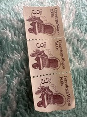 Rare collectible stamps near mint condition and original post office envelope