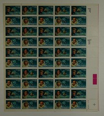 US SCOTT 2386 – 89 PANE OF 50 ANTARTIC EXPLORERS STAMPS 25 CENT FACE MNH