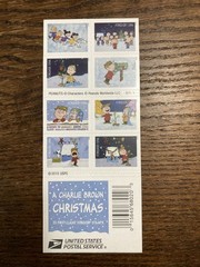 Book of 20 Forever Stamps – Charlie Brown Christmas