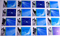 US 3552-3555 WINTER OLYMPIC SPORTS (SALT LAKE CITY) PANE OF 20 (34c) STAMPS BUY!