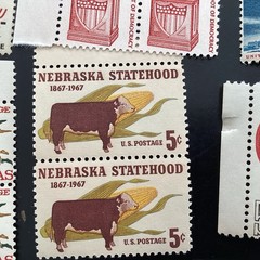 stamp lot of 14 blocks – 1963-1967