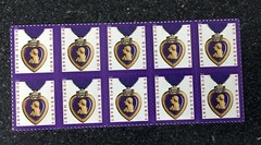 (10) USPS Forever Stamps – 2019 Purple Heart – Postage For First Class Mail