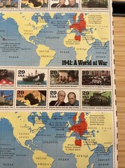 US SCOTT 2559 PANE OF 20 1941 A WORLD AT WAR STAMPS 29 CENT FACE MNH