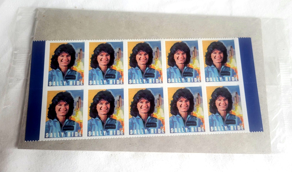US Sally Ride Forever Stamps Sheet of 10 #5283 – In Original Plastic